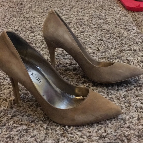Suede pointed toe pumps - Picture 3 of 3